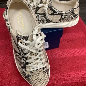 Cole Hann Animal print sneakers